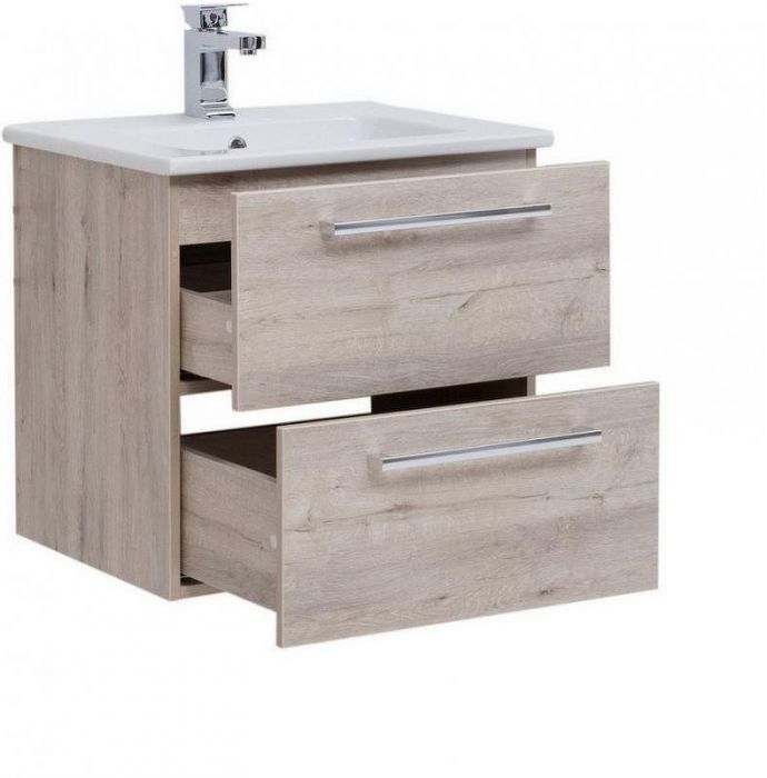 Тумба под раковину Dreja Gio 60 77.0102D подвесная Дуб кантри