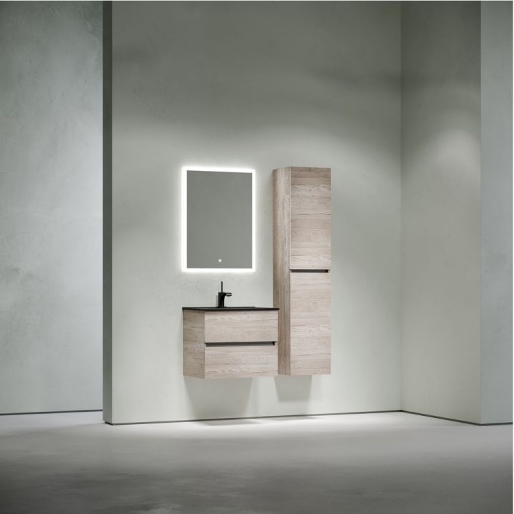 Тумба подвесная SANCOS под раковину Urban, дуб галифакс натуральный 590х450х550, UR60EG