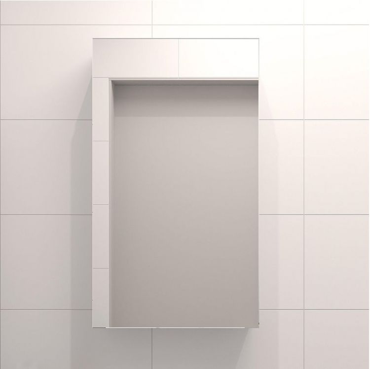 Зеркальный шкаф DIWO Архангельск 40 AH2304Z цвет Белый