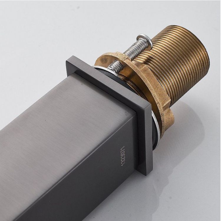 Смеситель для раковины Shevanik S7011T цвет Оружейная сталь Смеситель для раковины Shevanik S7011T цвет Оружейная сталь