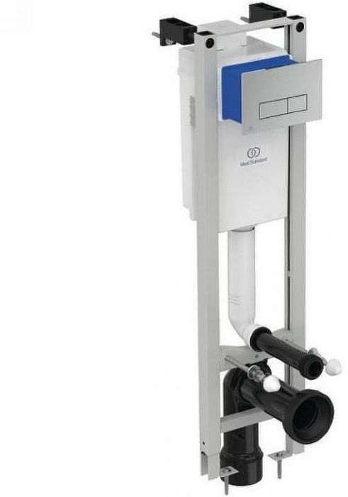 Инсталляция Ideal Standard Prosys Eco Frame M E2332AA для унитаза с клавишей смыва Хром