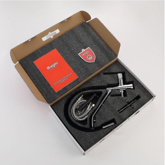 Смеситель для кухни Raglo R80.62 Хром Черный