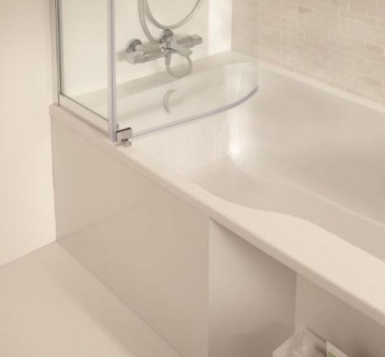 Акриловая ванна Jacob Delafon Bain-Douche Malice 170x90 E6D065R-00, правая Акриловая ванна Jacob Delafon Bain-Douche Malice 170x90 E6D065R-00, правая