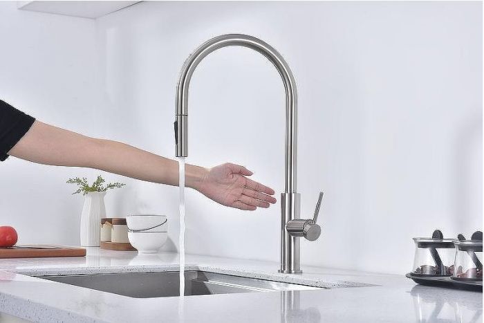 Смеситель для кухни Paulmark Senso Se215180-BS Брашированная сталь