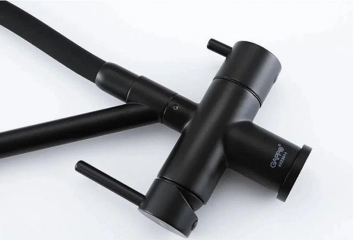Смеситель для кухни Gappo G4398-86 Черный матовый