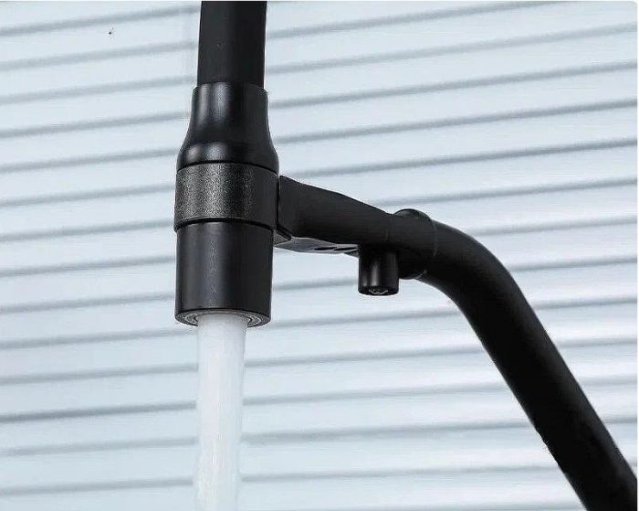 Смеситель для кухни Gappo G4398-86 Черный матовый