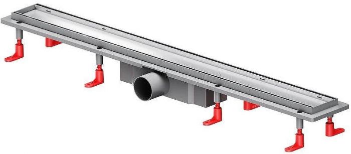 Душевой лоток AM.PM PrimeFlow 80 W02SC-U11-080-04SB с решеткой Хром матовый / под плитку Tile