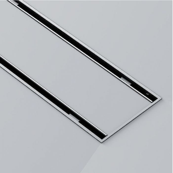 Душевой лоток AM.PM PrimeFlow 80 W02SC-U11-080-04SB с решеткой Хром матовый / под плитку Tile