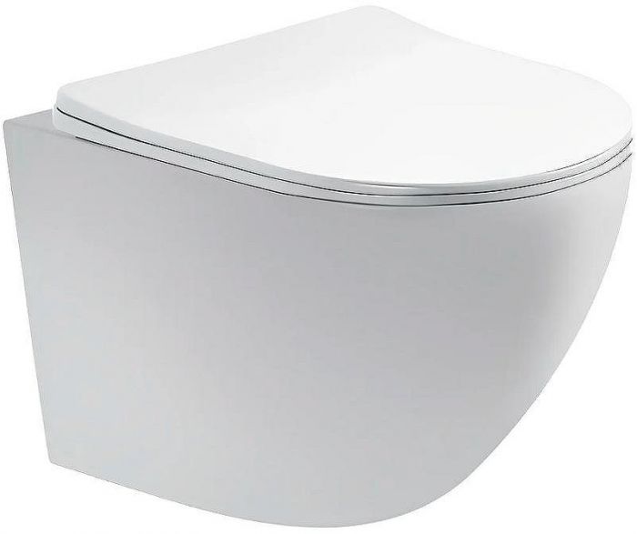 Комплект унитаза Aquatek Европа AQ1900-00 с инсталляцией Grohe Rapid SL 38811KF0 с сиденьем Микролифт и Черной матовой клавишей смыва