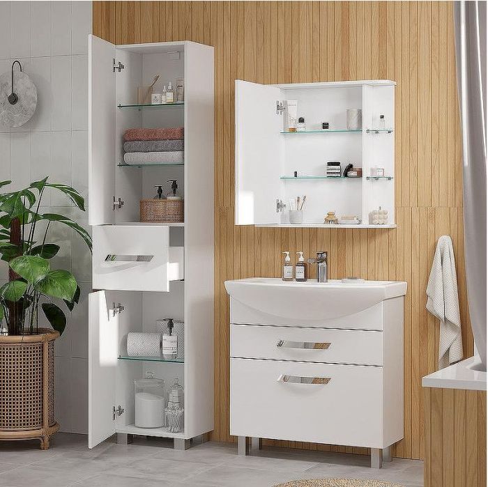 Шкаф пенал Volna Onda 40 pnONDA40-01 Белый