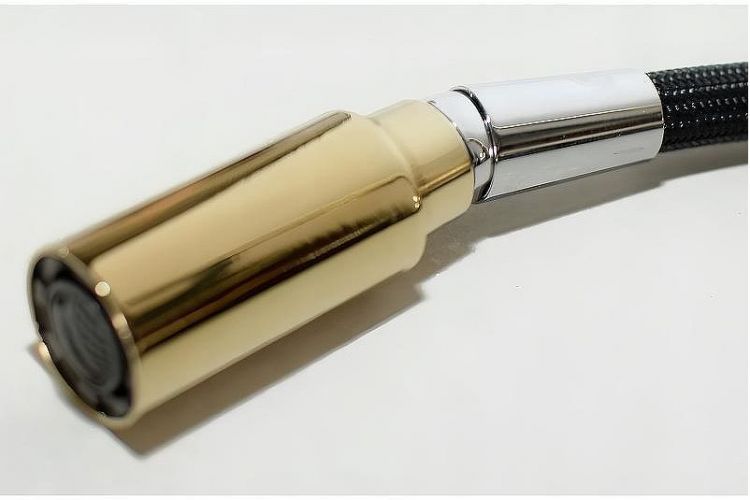 Смеситель для кухни Alveus Tesla-P Monarch Gold 1129050 Золото Смеситель для кухни Alveus Tesla-P Monarch Gold 1129050 Золото