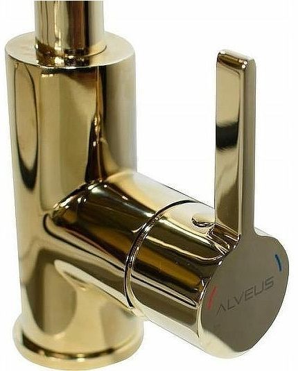Смеситель для кухни Alveus Tesla-P Monarch Gold 1129050 Золото Смеситель для кухни Alveus Tesla-P Monarch Gold 1129050 Золото