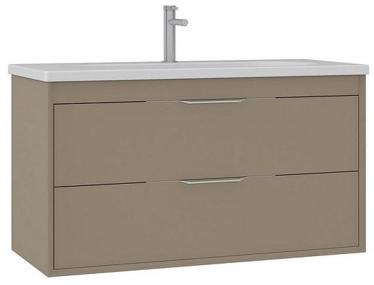 Тумба с раковиной Orka Clay 100 5004387 подвесная цвет Sahra