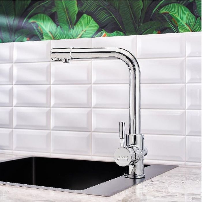 Смеситель для кухни Boou 91401 цвет Хром