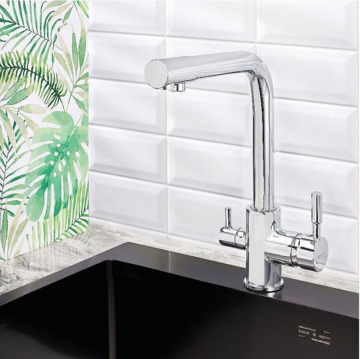 Смеситель для кухни Boou 91401 цвет Хром