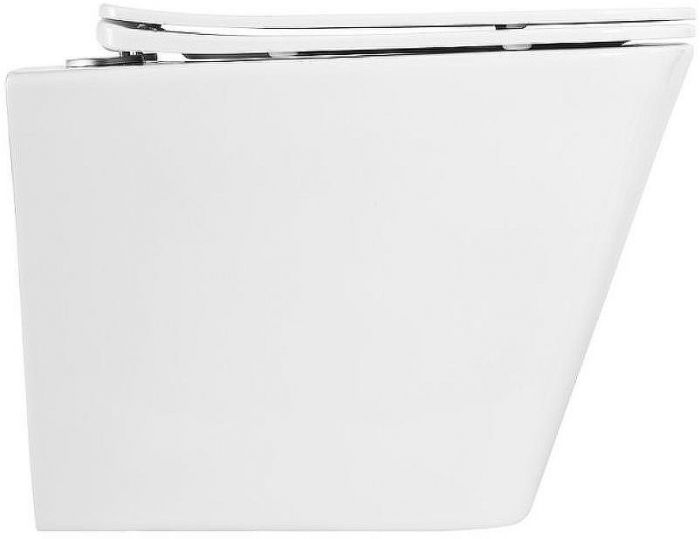 Унитаз BelBagno Due BB3103CHR подвесной без сиденья