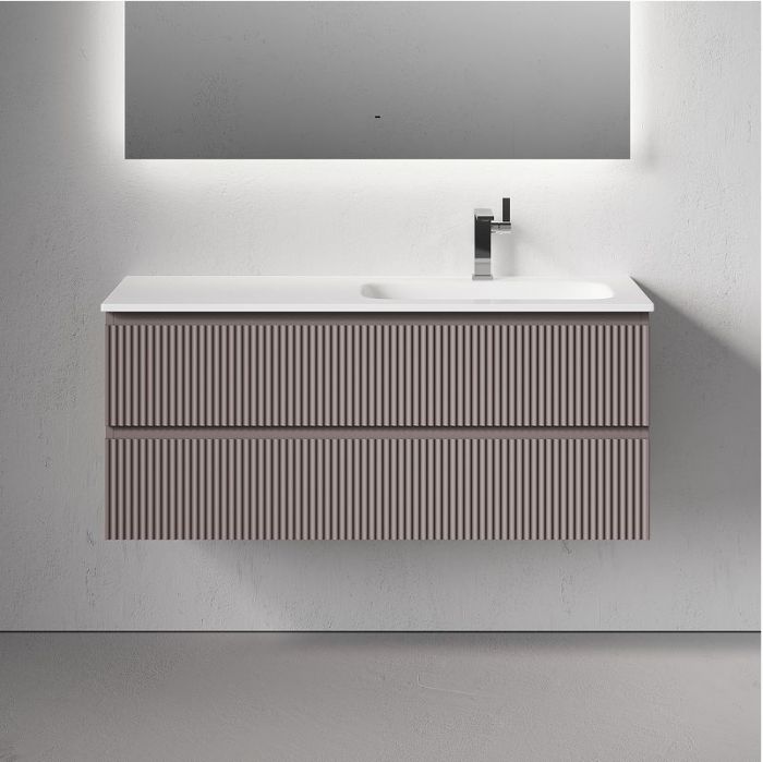 Тумба под раковину Sancos Snob R 120 R SNR120RSM подвесная цвет Doha Soft