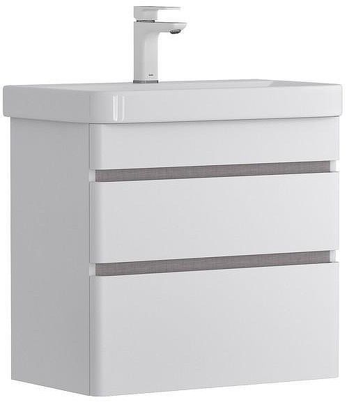 Тумба под раковину Equil Soldi 70 tpSOLDI70.2Y-04 подвесная цвет Белый