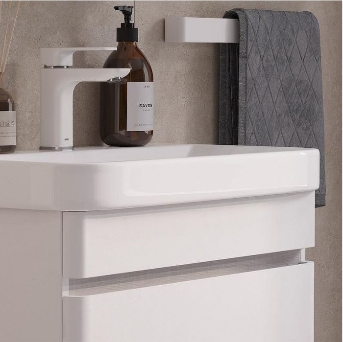 Тумба под раковину Equil Soldi 70 tpSOLDI70.2Y-04 подвесная цвет Белый