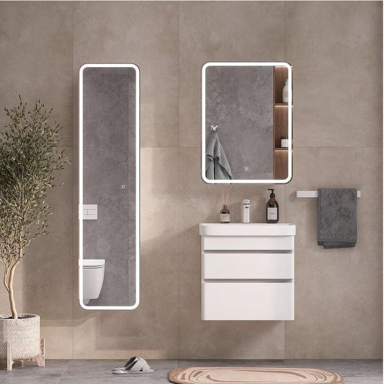 Тумба под раковину Equil Soldi 70 tpSOLDI70.2Y-04 подвесная цвет Белый