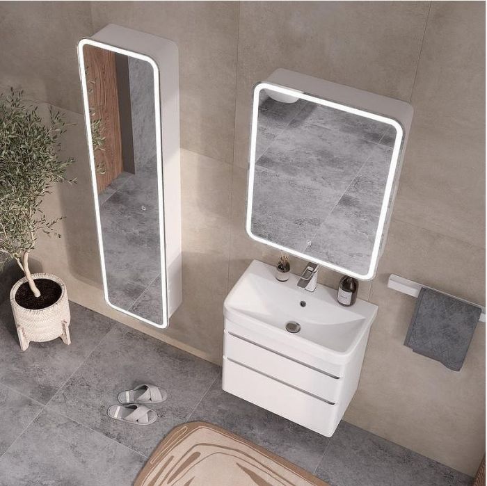 Тумба под раковину Equil Soldi 70 tpSOLDI70.2Y-04 подвесная цвет Белый