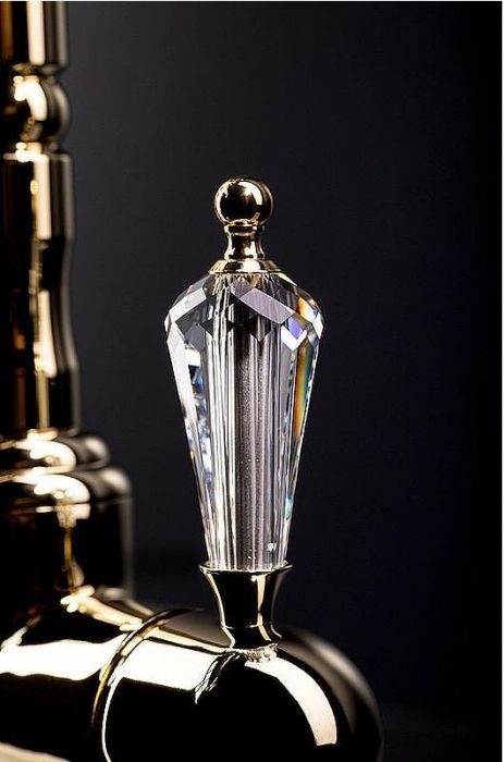 Смеситель для ванны Boheme Crystal 293-CRST Золото