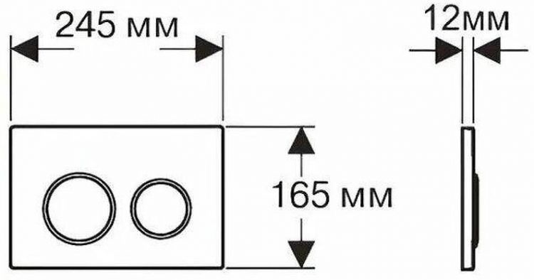 Комплект унитаза с инсталляцией Aquatek Set Aquatek Лея cm-019 4в1 с сиденьем Микролифт и клавишей смыва Хром матовый