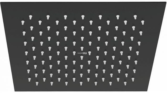 Верхний душ WasserKRAFT A255 Черный матовый