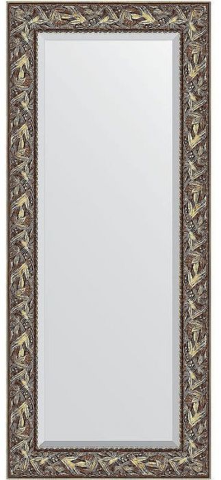 Зеркало Evoform Exclusive 149х64 BY 3545 с фацетом в багетной раме - Византия золото 99