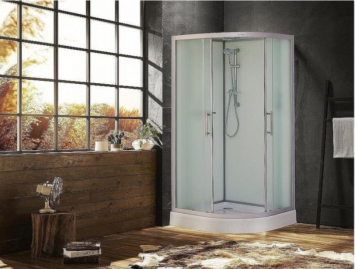 Душевая кабина Esbano ES-80CR 80x80 ESKB80CR без гидромассажа