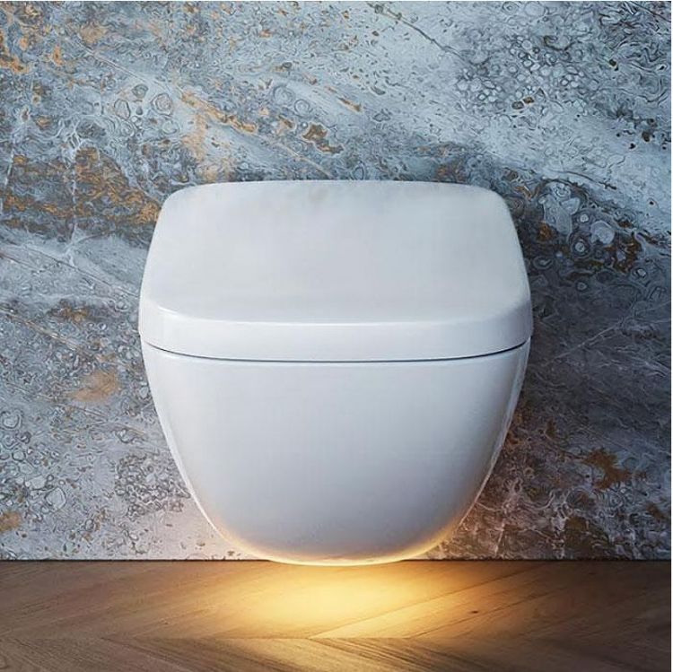 Унитаз Toto Neorest WX2 Washlet CW928PZY подвесной цвет Белый без сиденья