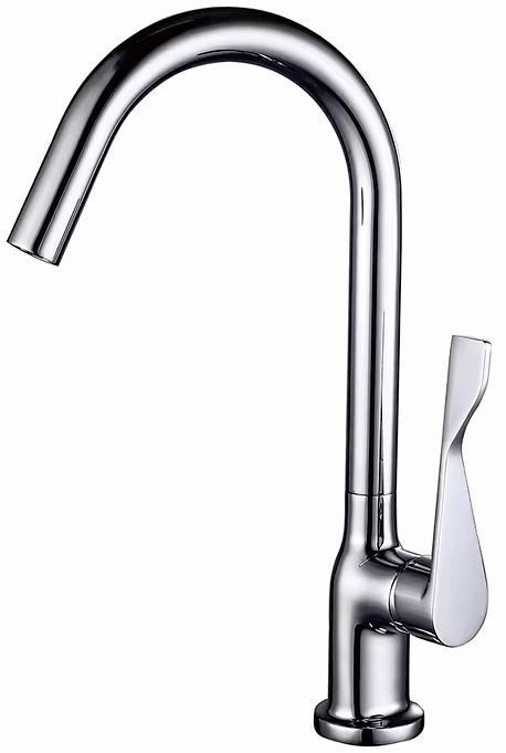 Кран для одного типа воды D-Lin D153357 цвет Хром Кран для одного типа воды D-Lin D153357 цвет Хром