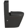 Унитаз компакт SantiLine SL-5014MG цвет Темно-серый матовый с бачком и сиденьем Микролифт