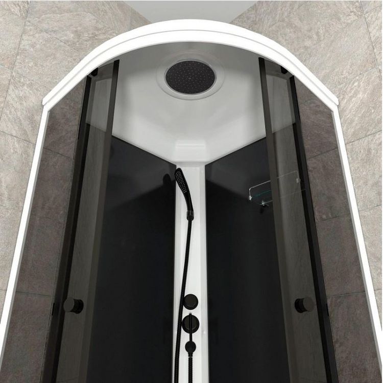 Душевая кабина Triton Грэй-Блэк 90x90 Щ0000067302 без гидромассажа