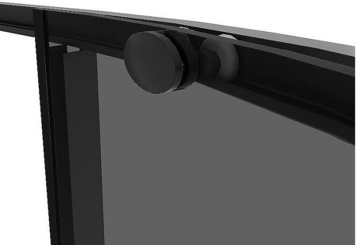 Душевой уголок Niagara Nova 100х100 NG-2827-34BLACK профиль Черный матовый стекло тонированное
