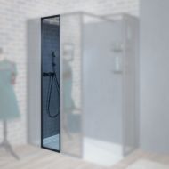 Душевая стенка Jacob Delafon Nouvelle Vague 30x200, E94WI30-B1 прозрачное стекло