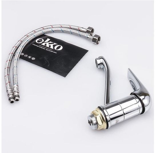 Смеситель для кухни Ekko E45102 цвет Хром