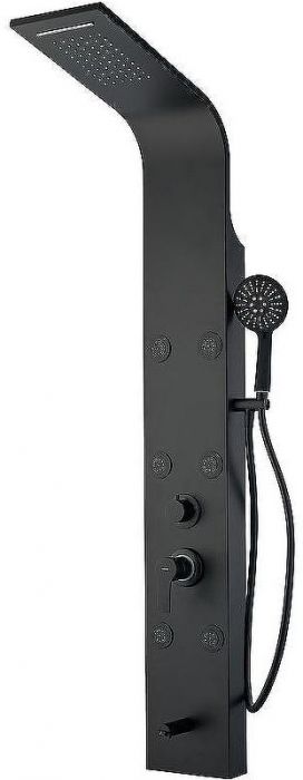 Душевая панель Aquanet Galaxy Black AP40-05 237440 Черный матовый