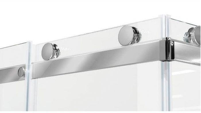 Душевой уголок Berges Gelios 100х100 061027 профиль Хром стекло прозрачное