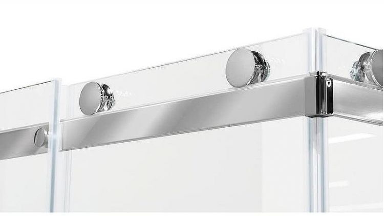 Душевой уголок Berges Gelios 100х100 061027 профиль Хром стекло прозрачное