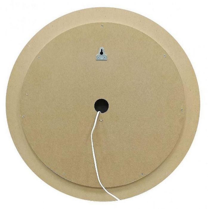 Зеркало Art&Max Napoli AM-Nap-600-DS-F-White с подсветкой с бесконтактным выключателем Белое матовое