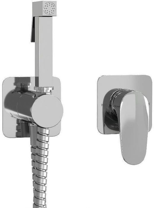 Гигиенический душ со смесителем WasserKRAFT Weida A3151.271.057.136 Хром