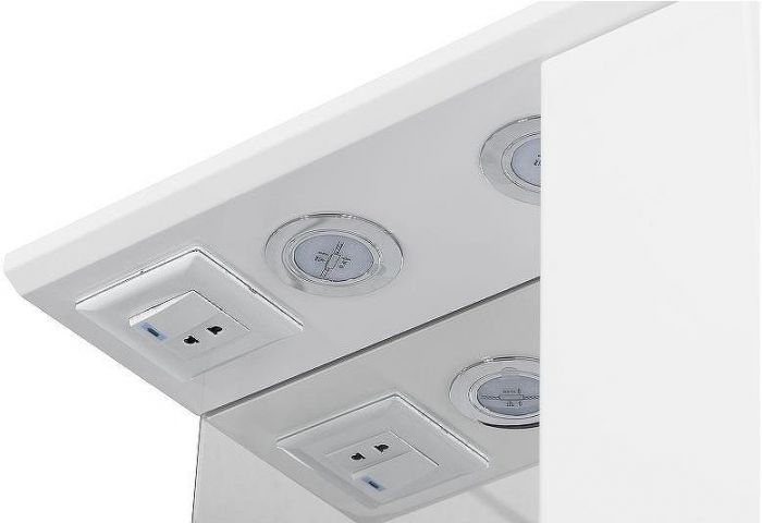 Зеркало со шкафом Aquaton Панда 50 1A007402PD01R с подсветкой Белое