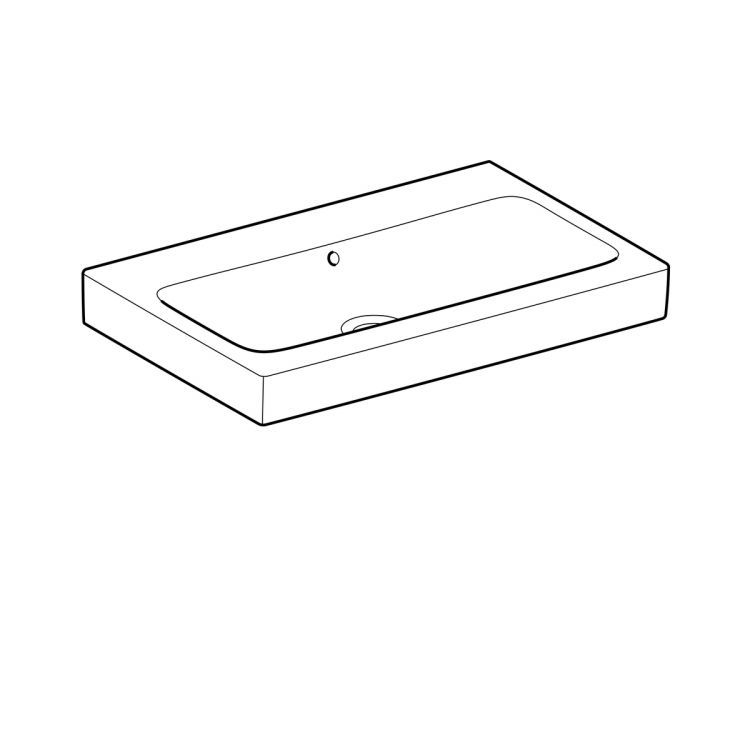 Раковина Geberit iCon, 124078000