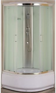 Акриловый поддон с куполом для кабины Aquanet SC-900Q, №3/3 243401 Белый