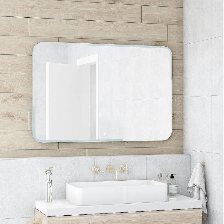 Зеркало Континент Raison 1200x700 ЗЛП488 с подсветкой с сенсорным выключателем