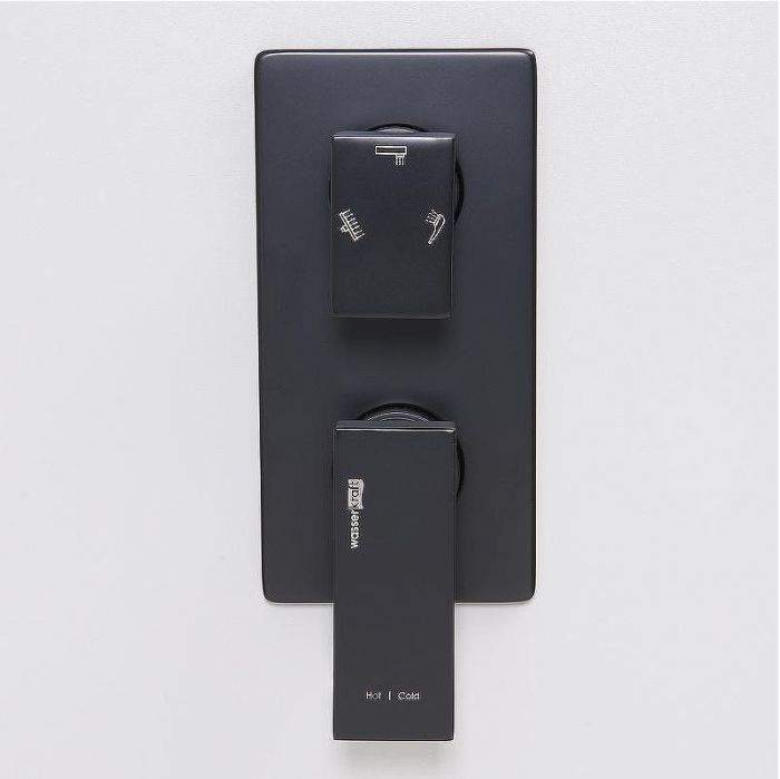 Смеситель для душа WasserKRAFT Abens 2071 Чёрный матовый