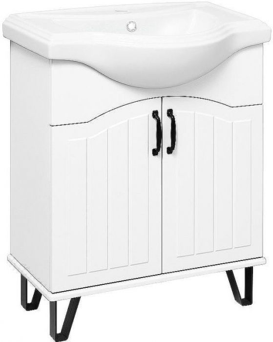 Тумба под раковину Runo Марсель 65 00-00001200 Белая