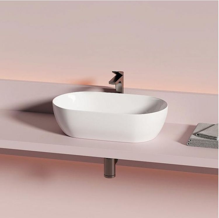 Раковина-чаша Ceramicanova Twist 50 CN12001 Белая Раковина-чаша Ceramicanova Twist 50 CN12001 Белая