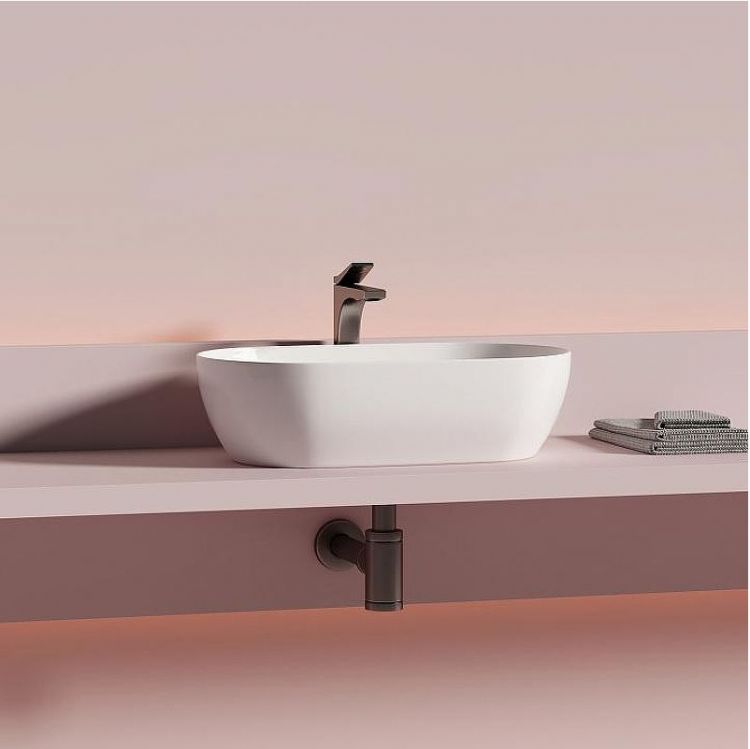 Раковина-чаша Ceramicanova Twist 50 CN12001 Белая Раковина-чаша Ceramicanova Twist 50 CN12001 Белая